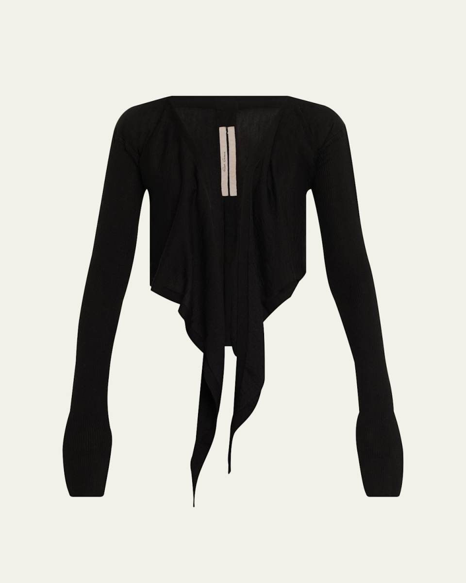 Crop Wrap Cardigan